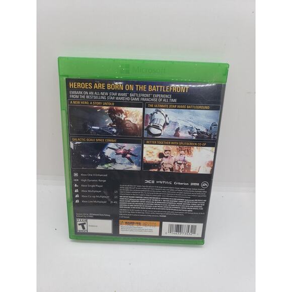 Star Wars Battlefront II Xbox One Video Game Complete EA DICE Shooter works - Picture 2 of 4